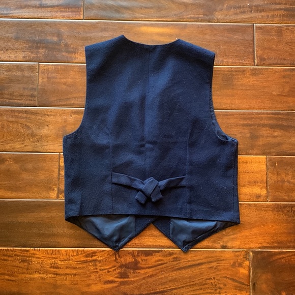 Karen Scott Vintage Christmas Vest size PS - Picture 6 of 8